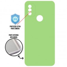 Capa Motorola Moto E20 - Cover Protector Verde Abacate